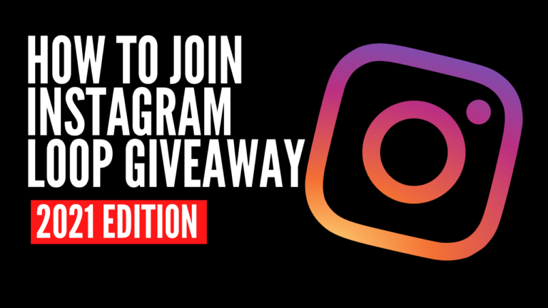 How to Join an Instagram Loop Giveaway