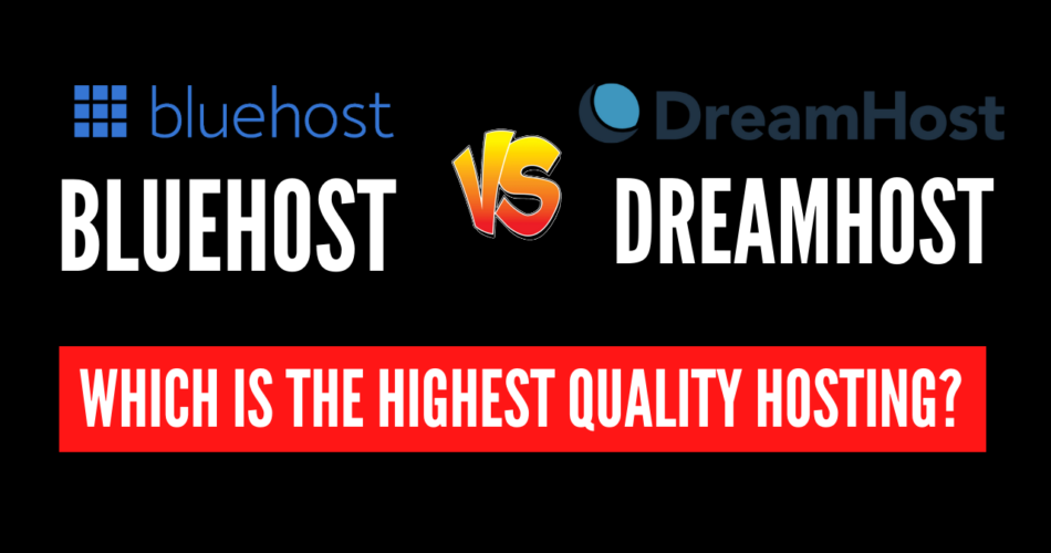 Bluehost vs dreamhost