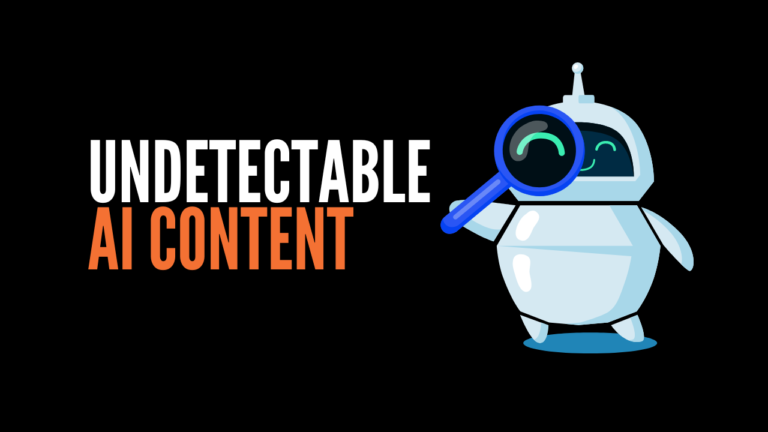 How to generate AI content that is undetectable by AI detectors